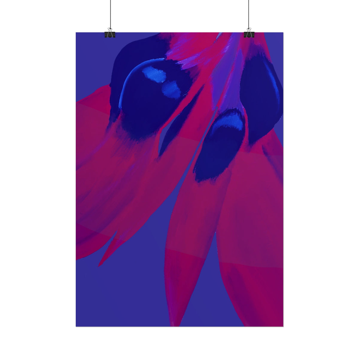 SUNSET DESERT PEA PRINT
