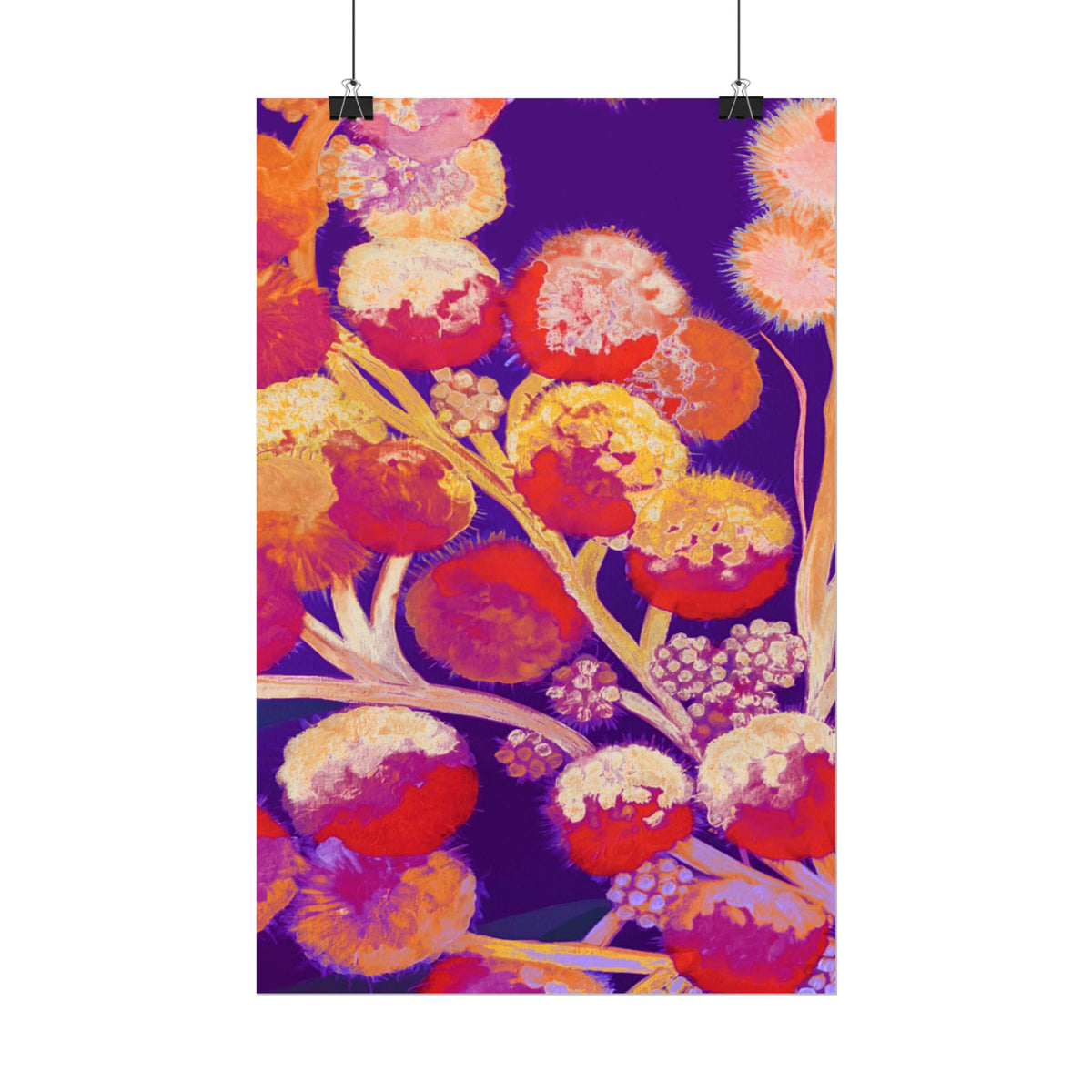 SUNSET FIREWORKS PRINT