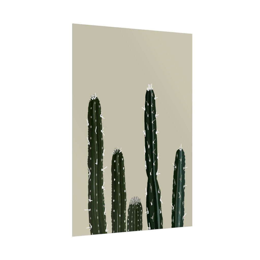 CACTUS CREAM PRINT
