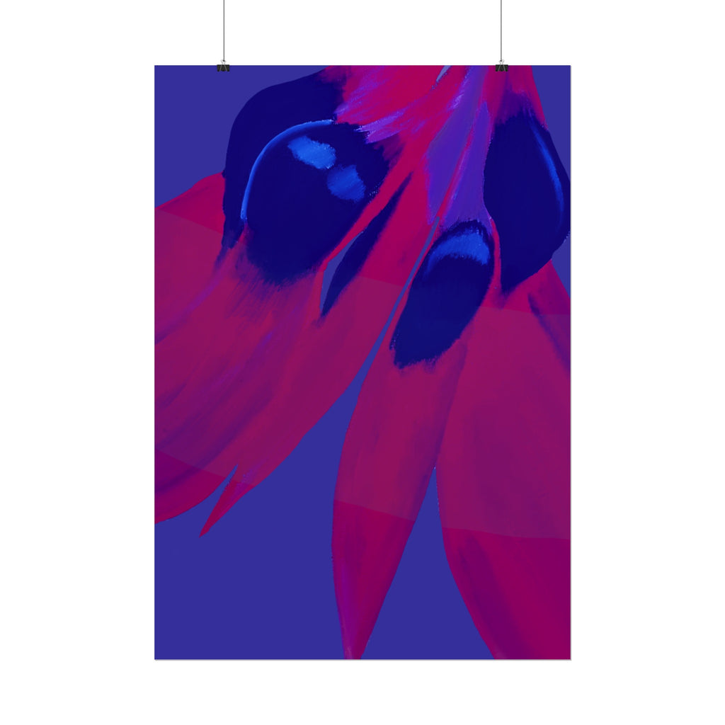 SUNSET DESERT PEA PRINT