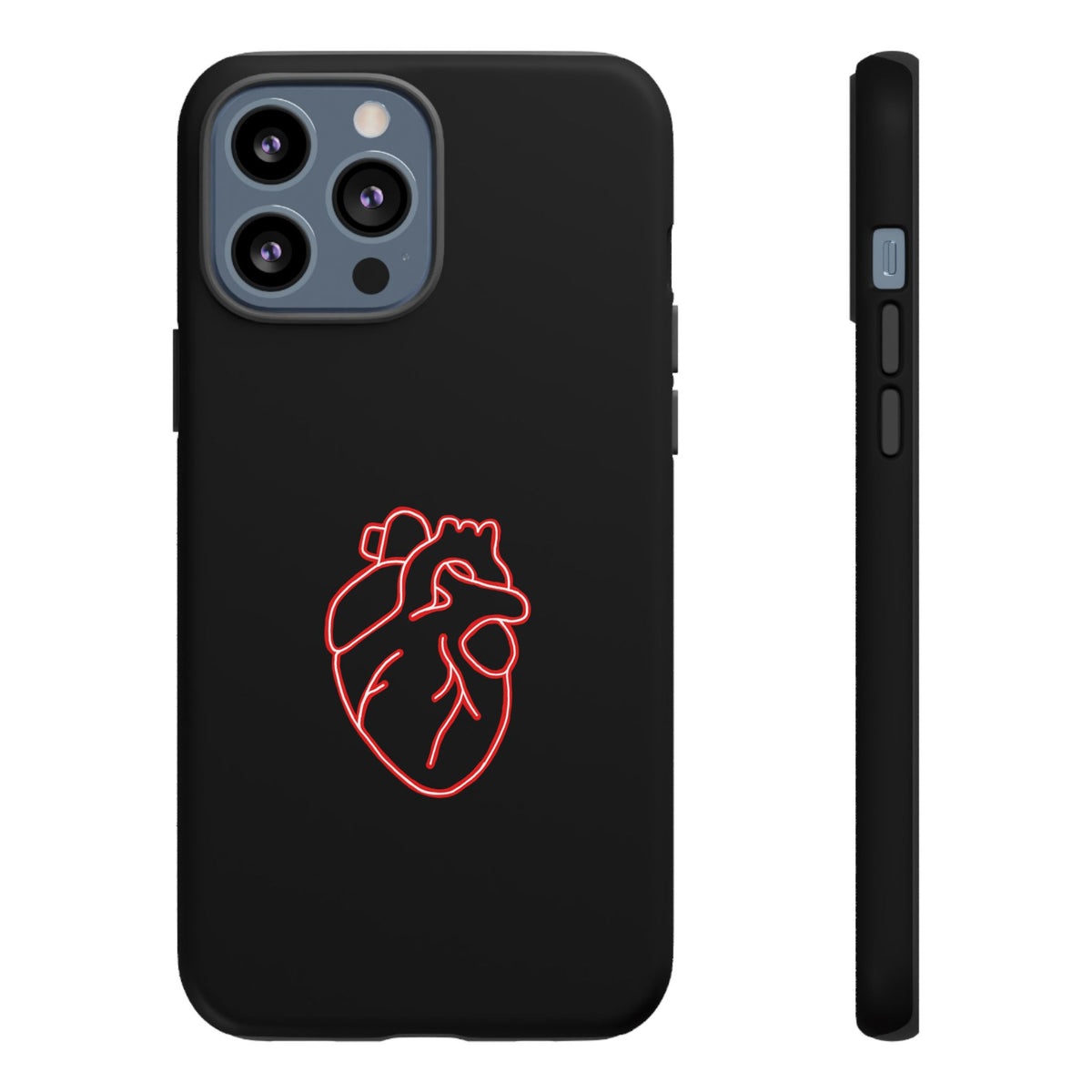 RED NEON HEART