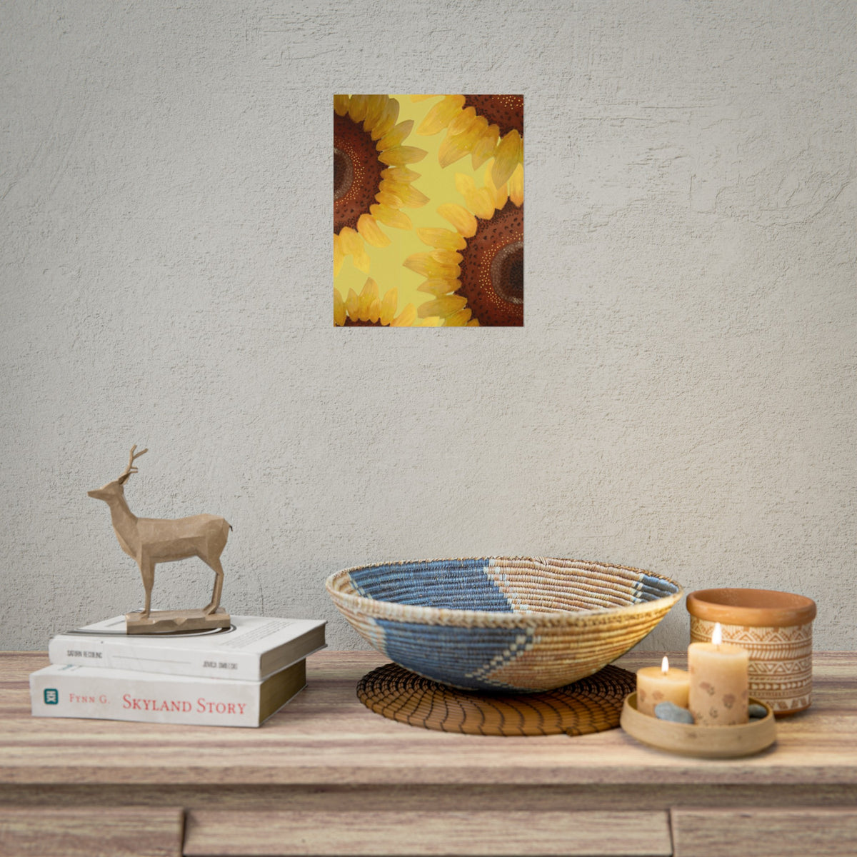 MY SUNFLOWER PRINT