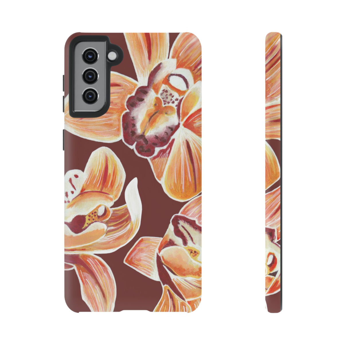 ORANGE ORCHIDS