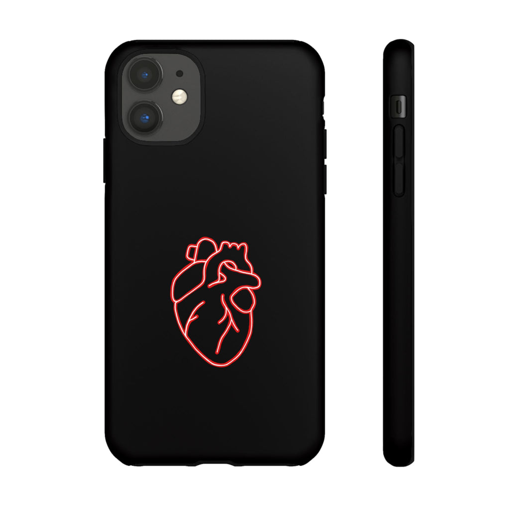 RED NEON HEART