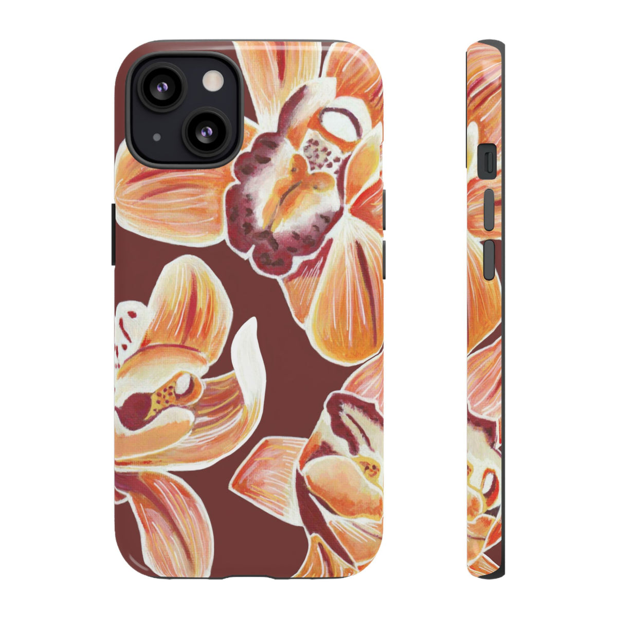 ORANGE ORCHIDS