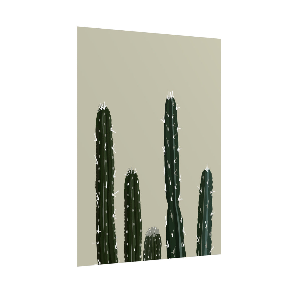 CACTUS CREAM PRINT