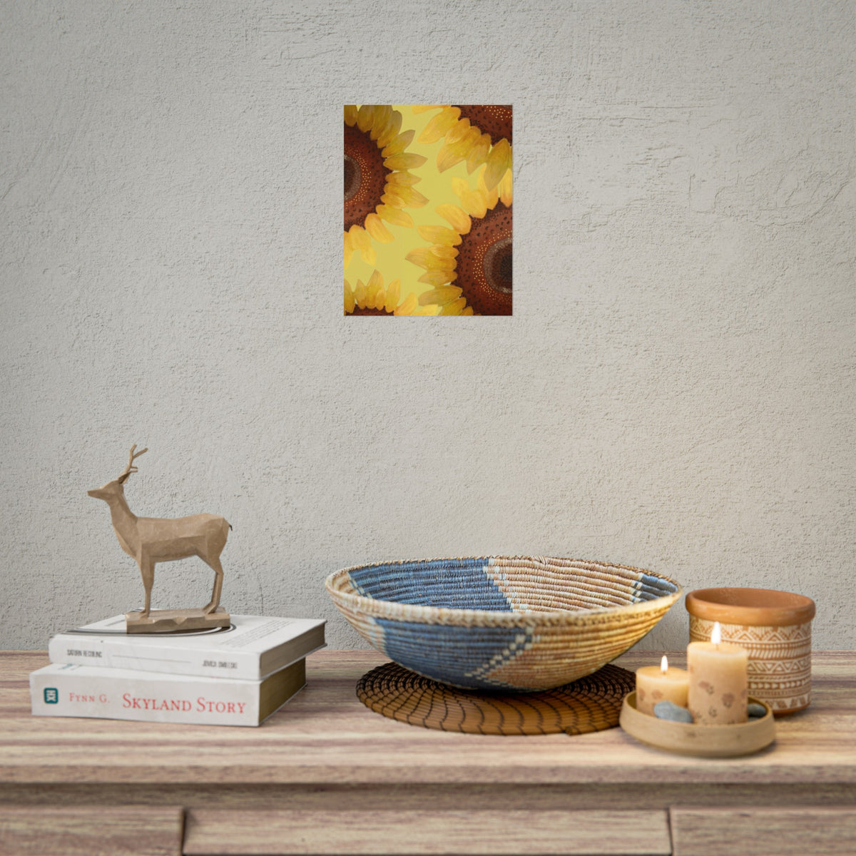 MY SUNFLOWER PRINT