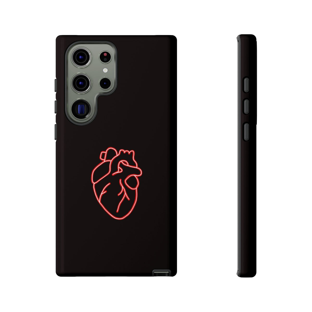 RED NEON HEART