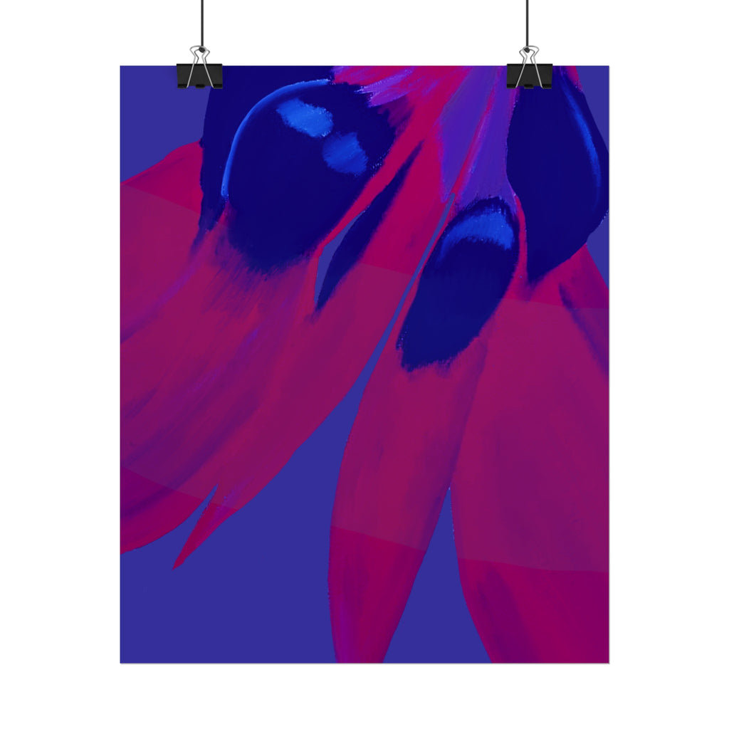 SUNSET DESERT PEA PRINT