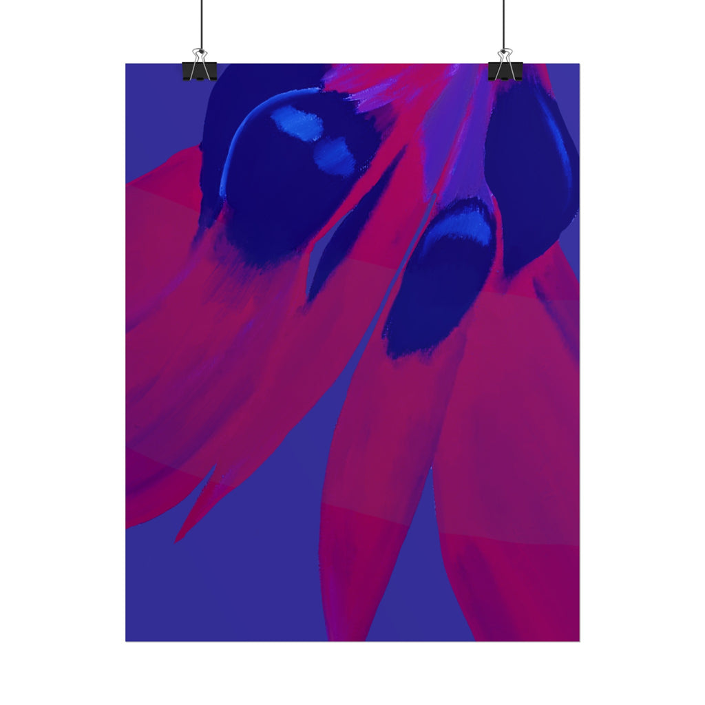 SUNSET DESERT PEA PRINT