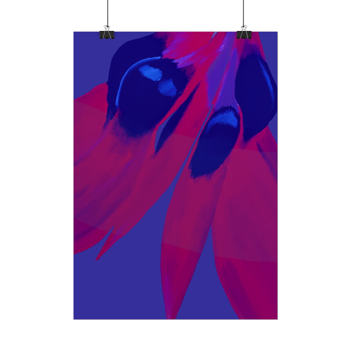 SUNSET DESERT PEA PRINT