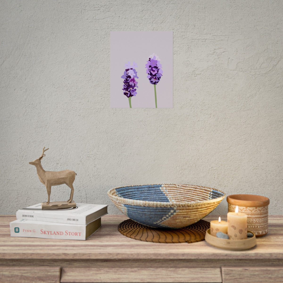 LAVENDER PRINT