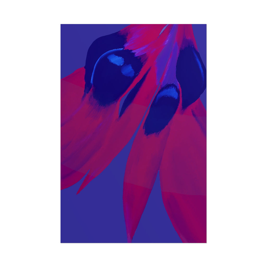 SUNSET DESERT PEA PRINT