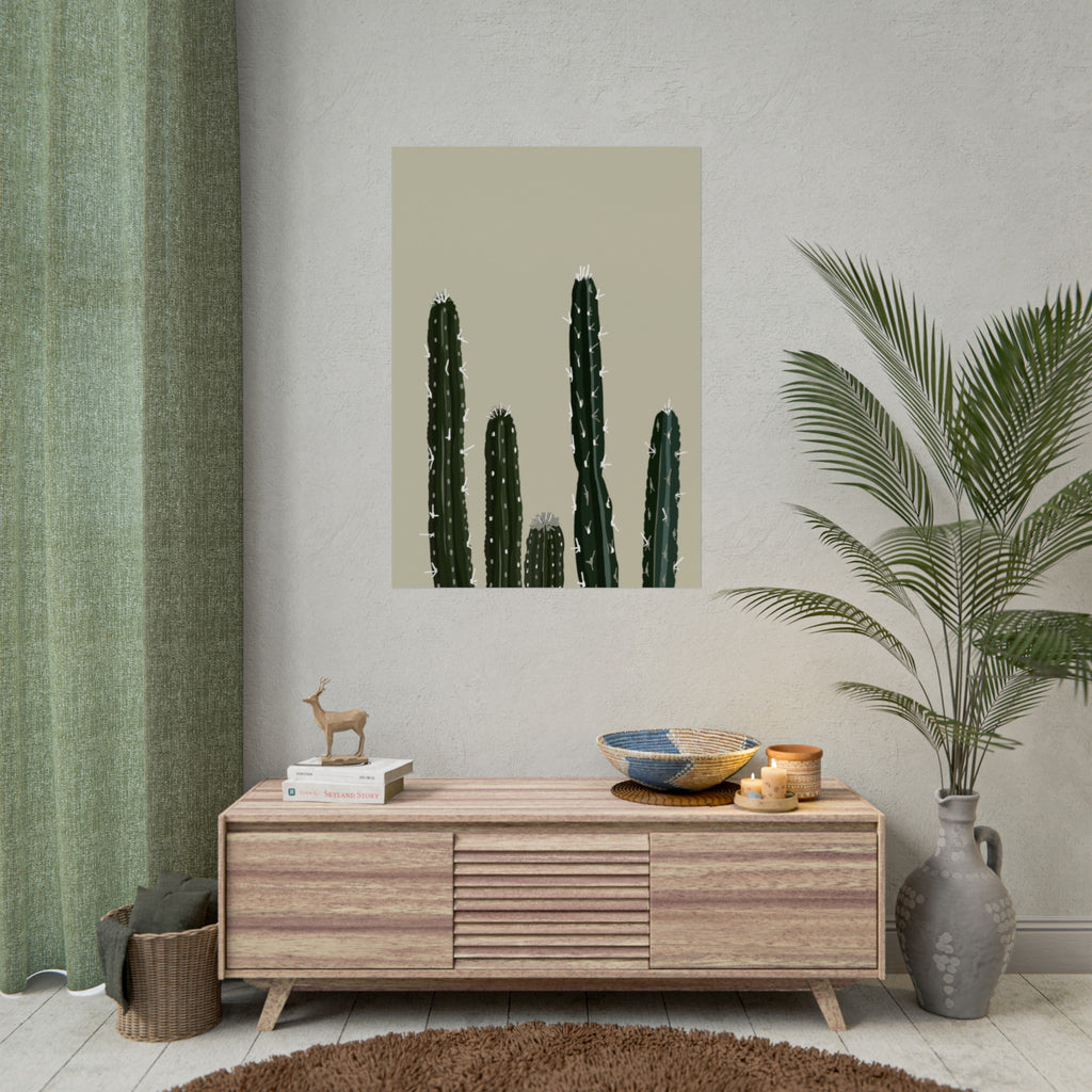 CACTUS CREAM PRINT