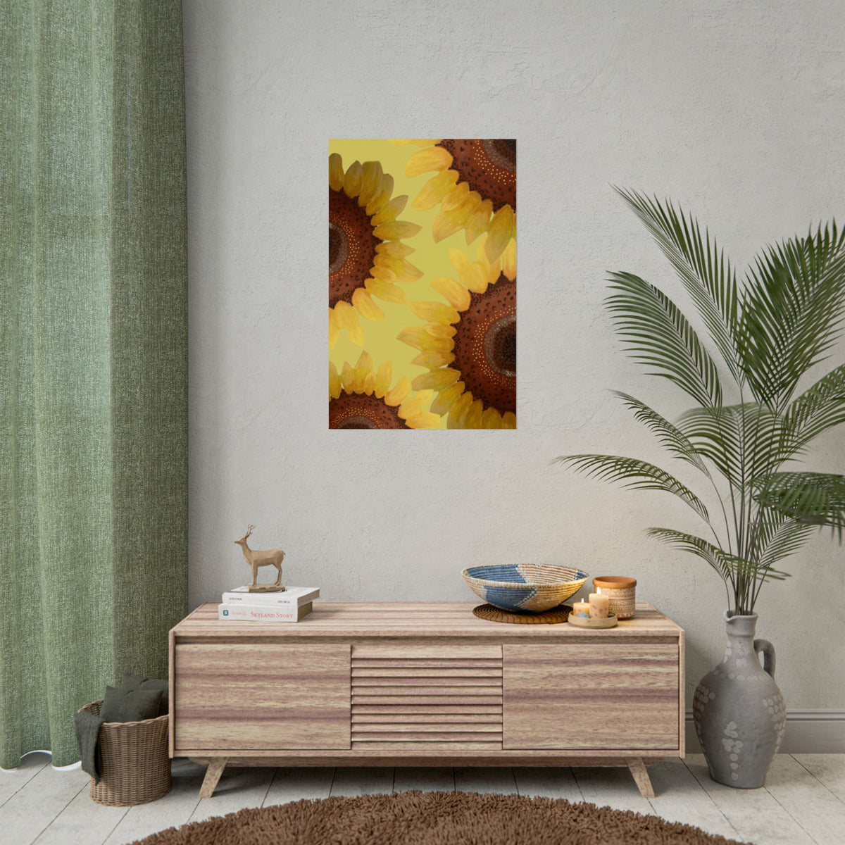 MY SUNFLOWER PRINT