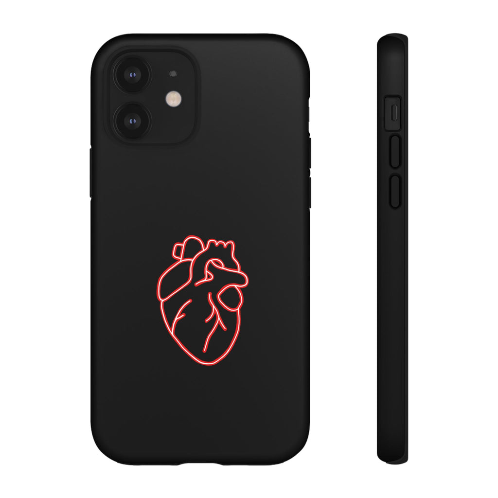 RED NEON HEART