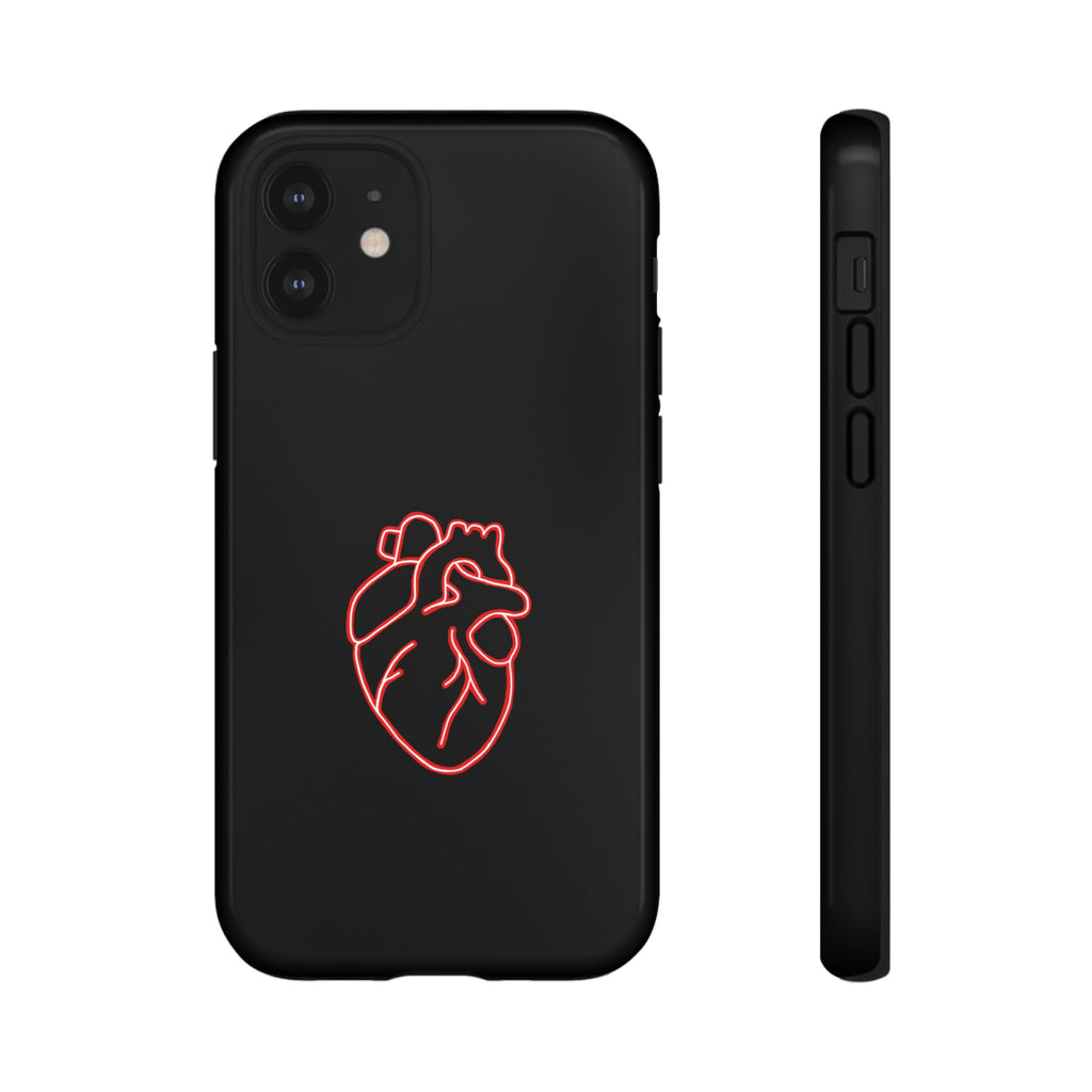 RED NEON HEART