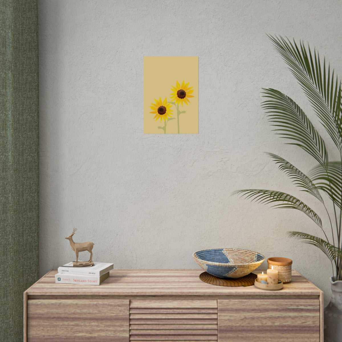 SUNFLOWER PATCH PRINT