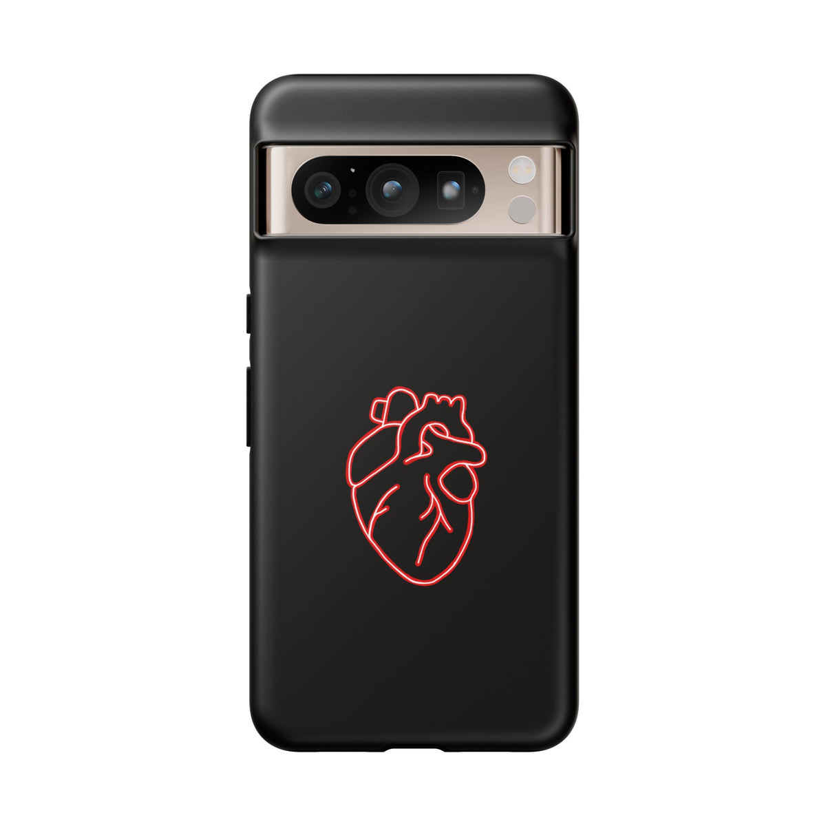 RED NEON HEART
