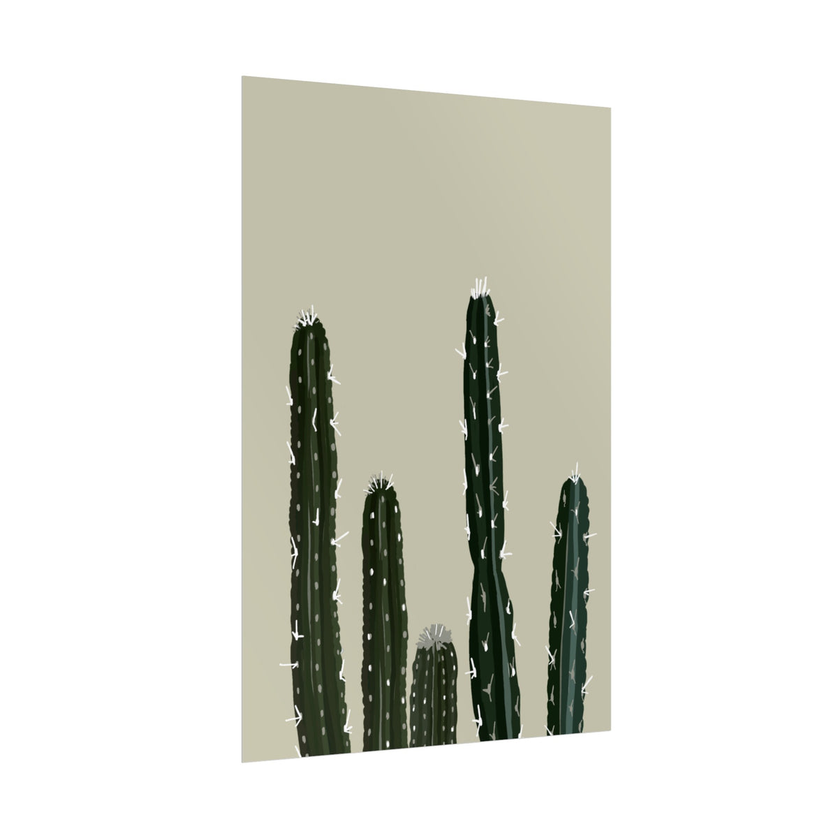 CACTUS CREAM PRINT