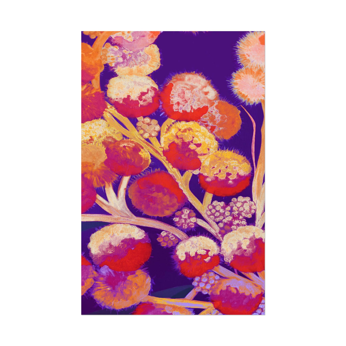 SUNSET FIREWORKS PRINT