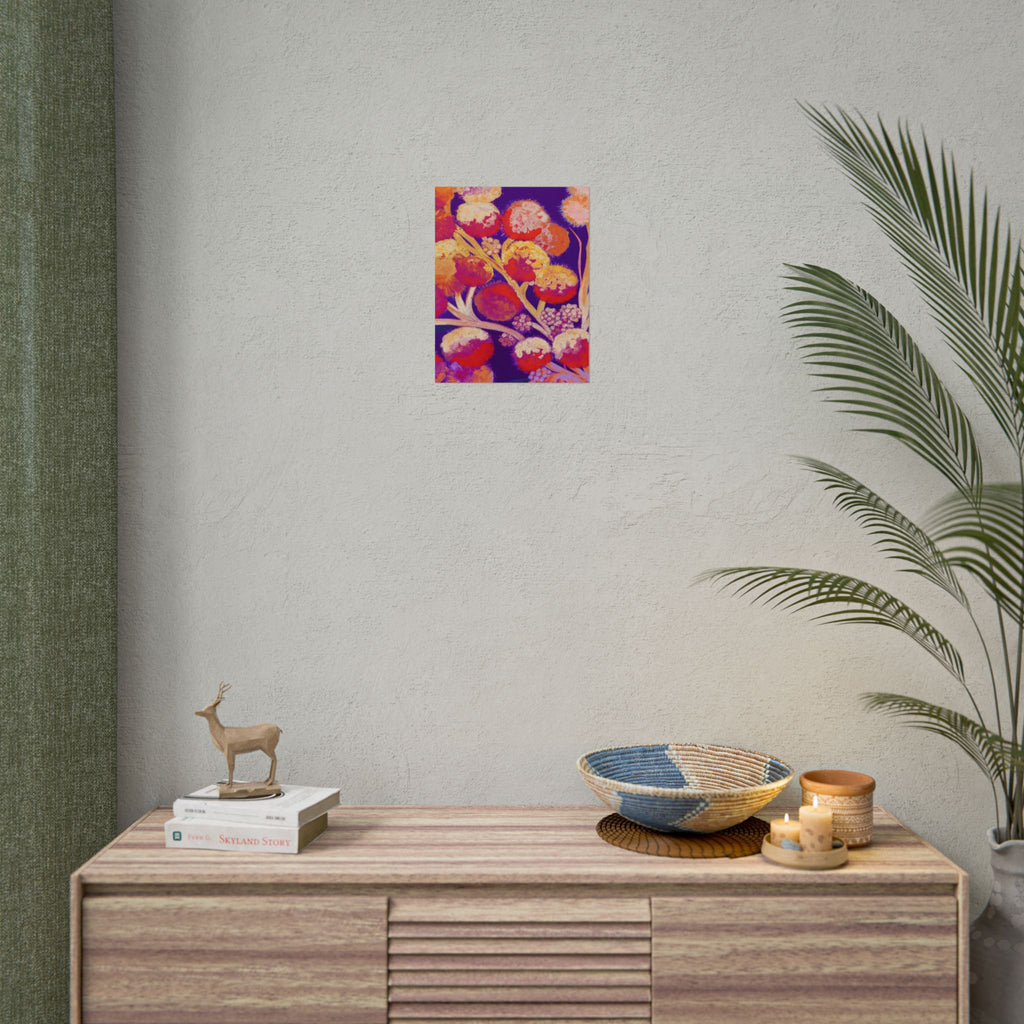 SUNSET FIREWORKS PRINT