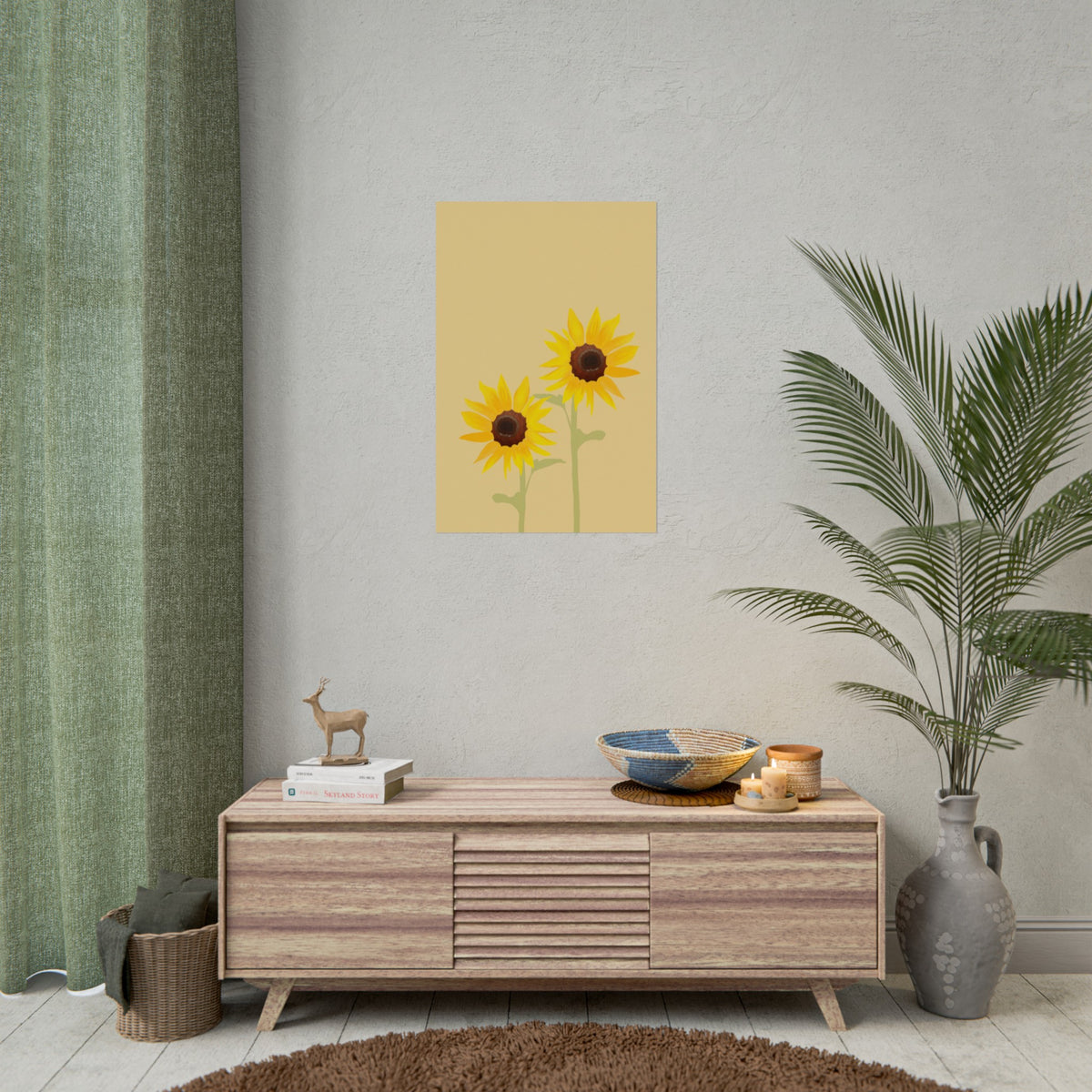 SUNFLOWER PATCH PRINT