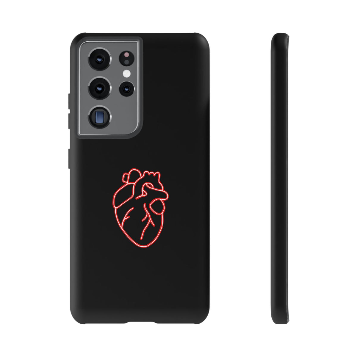RED NEON HEART