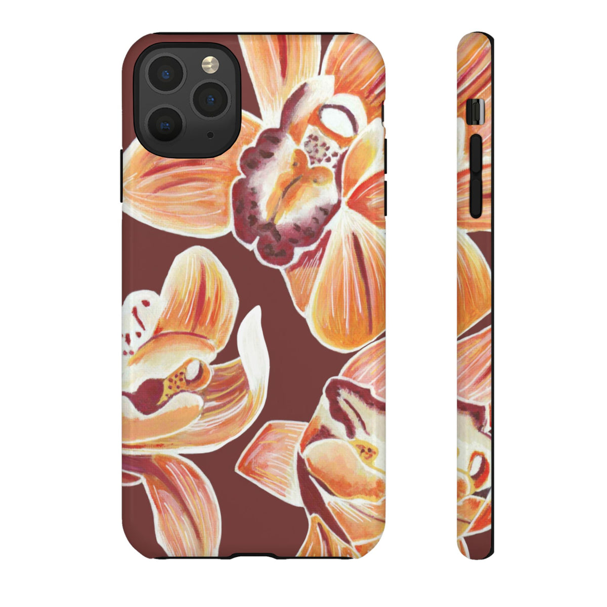 ORANGE ORCHIDS
