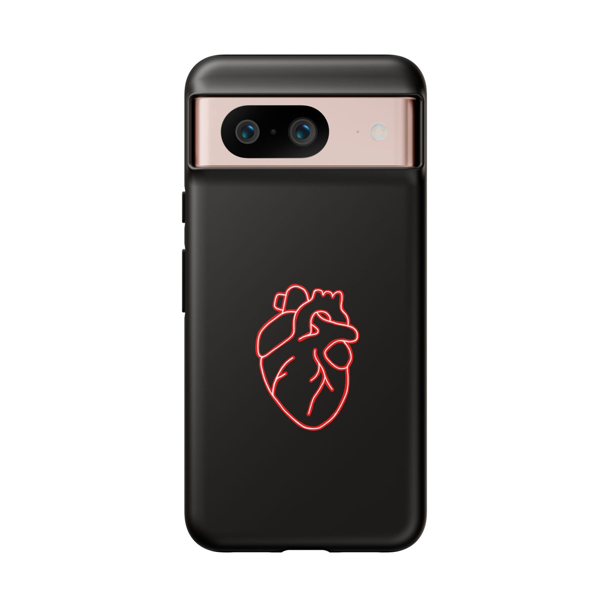 RED NEON HEART