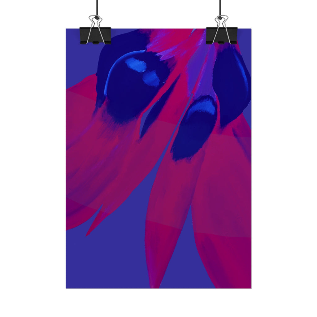 SUNSET DESERT PEA PRINT