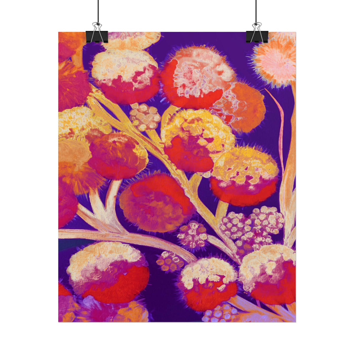 SUNSET FIREWORKS PRINT