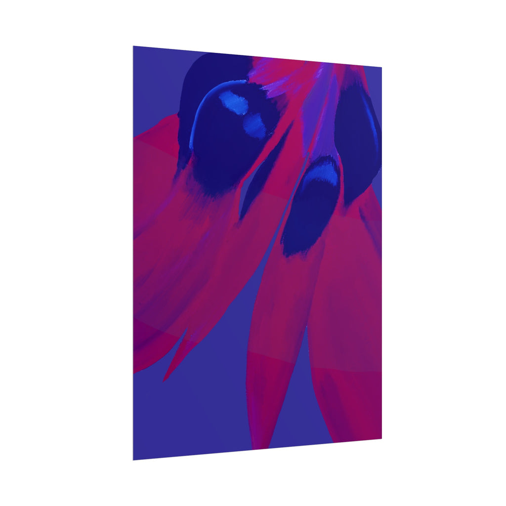 SUNSET DESERT PEA PRINT