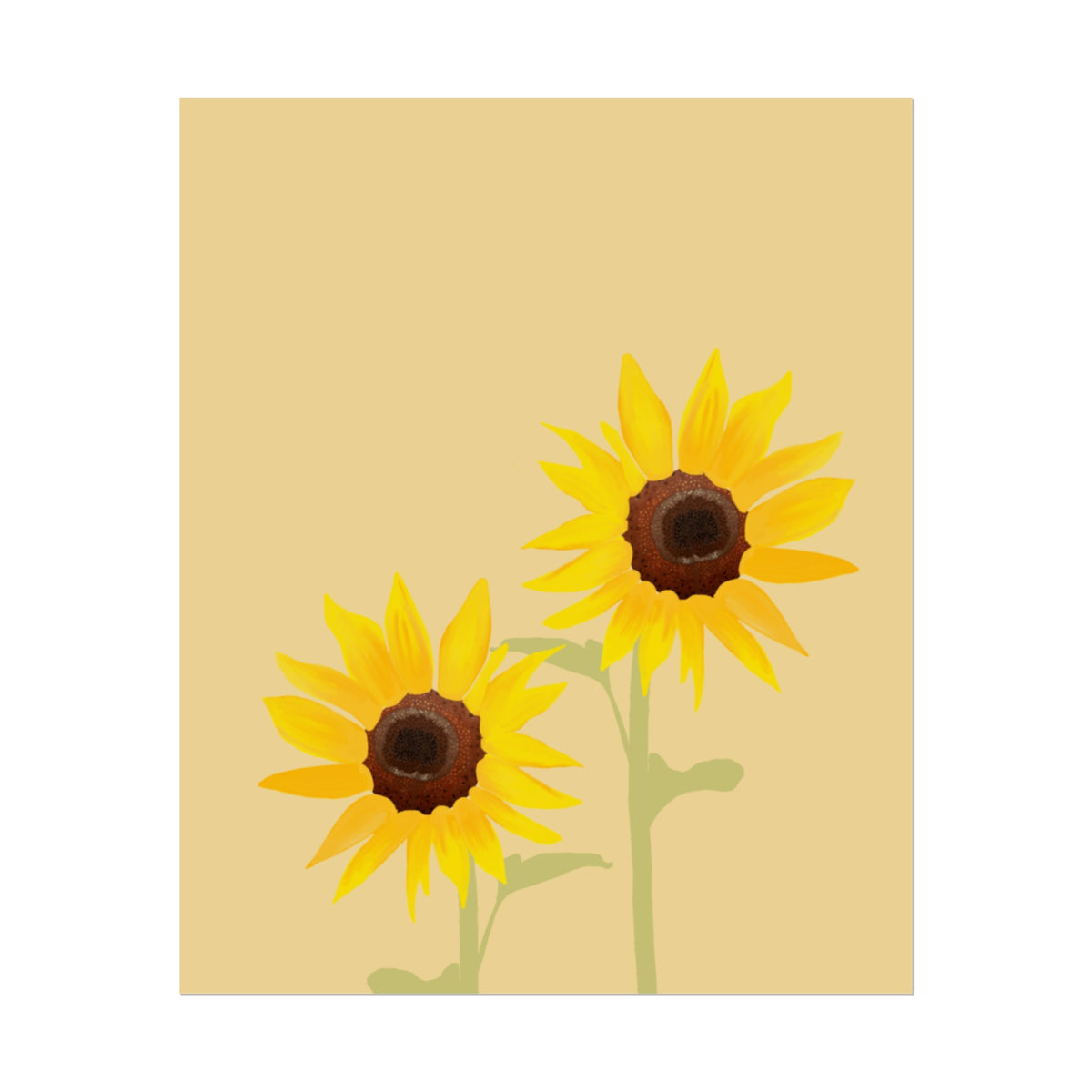 SUNFLOWER PATCH PRINT