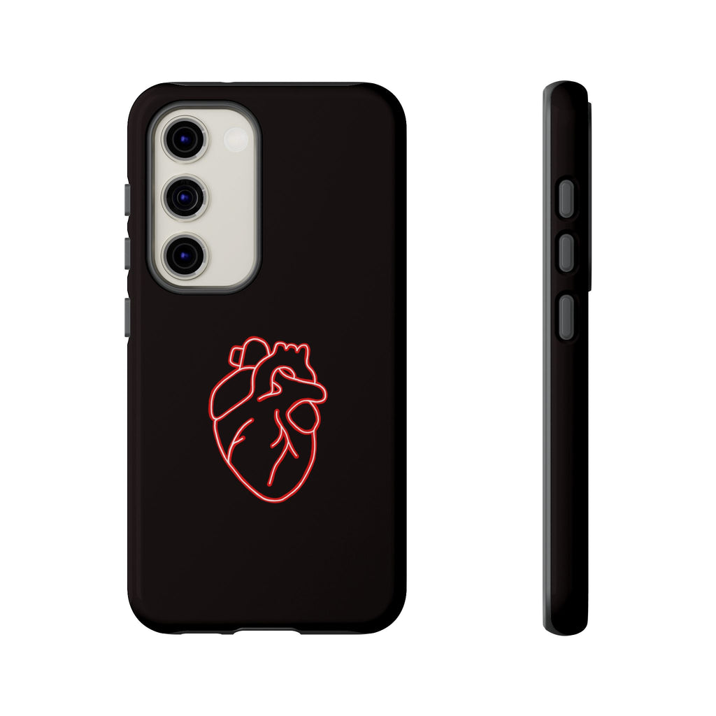 RED NEON HEART