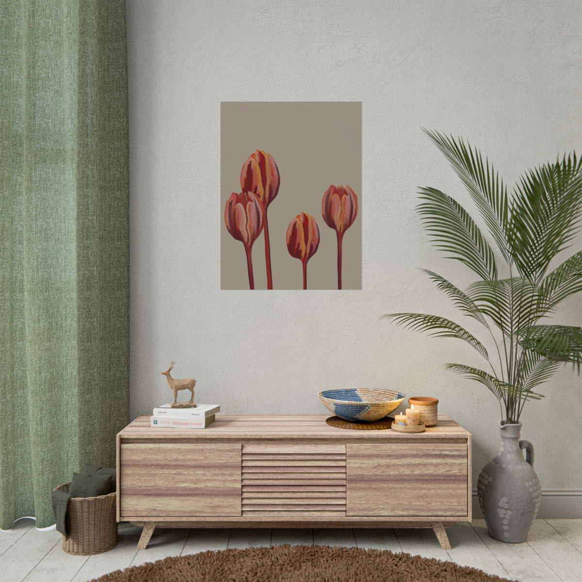 TULIPS PRINT