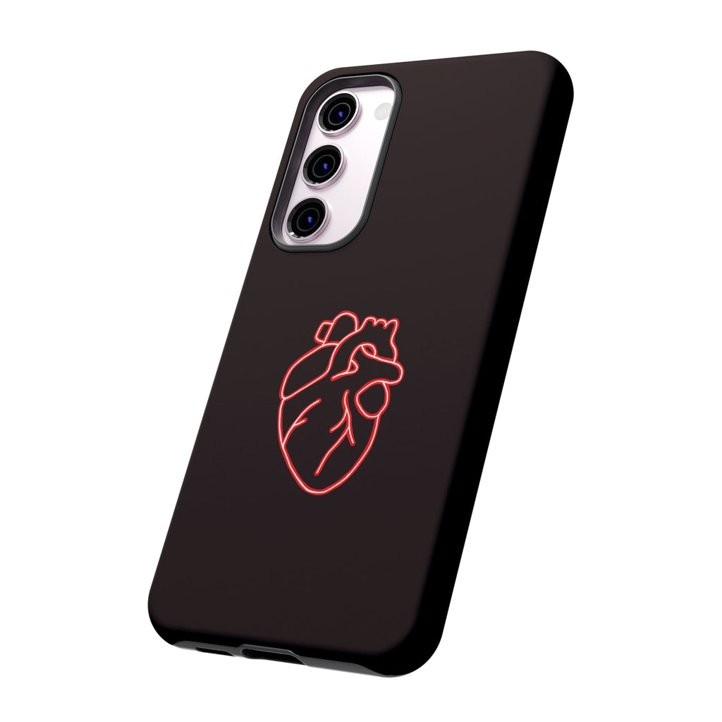 RED NEON HEART