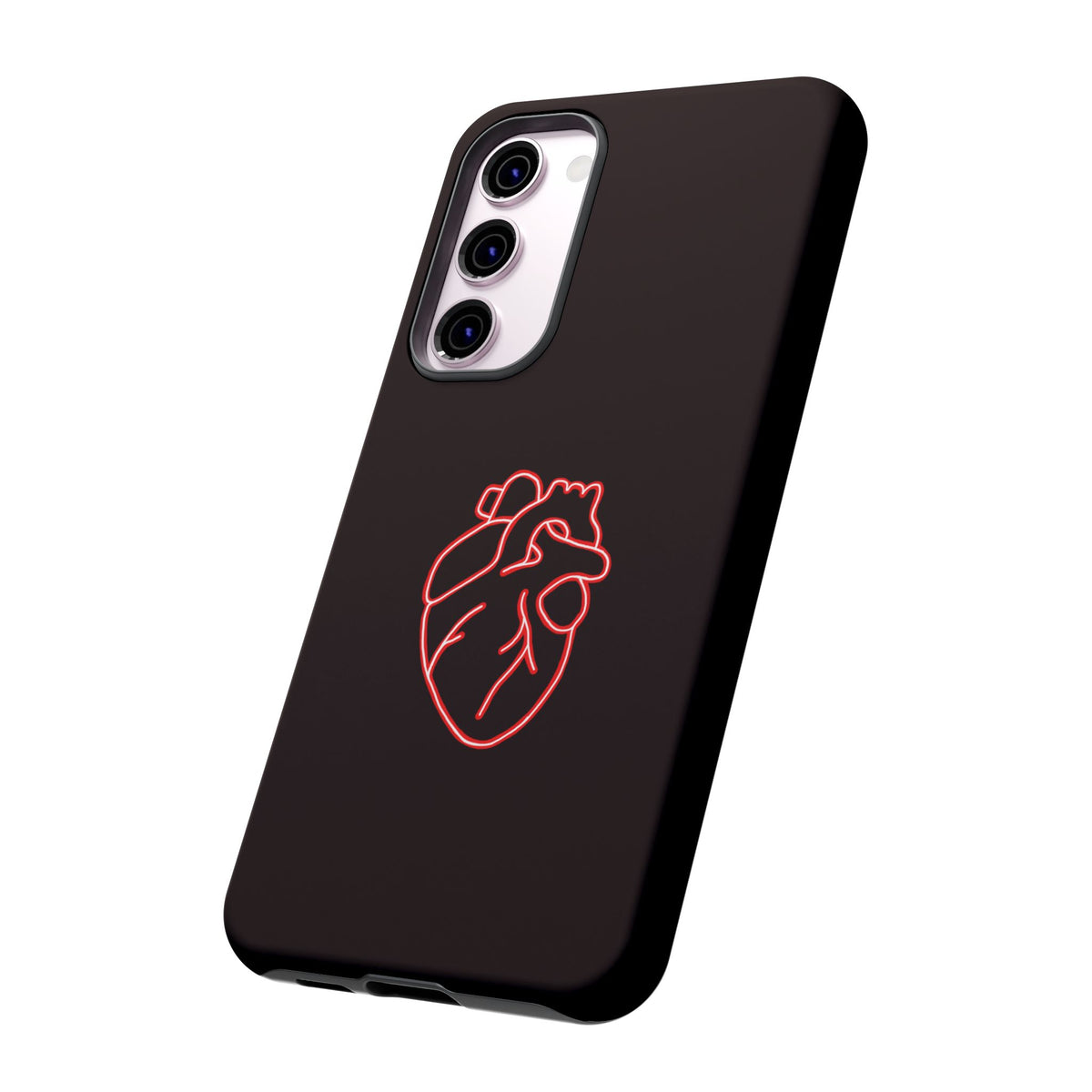 RED NEON HEART