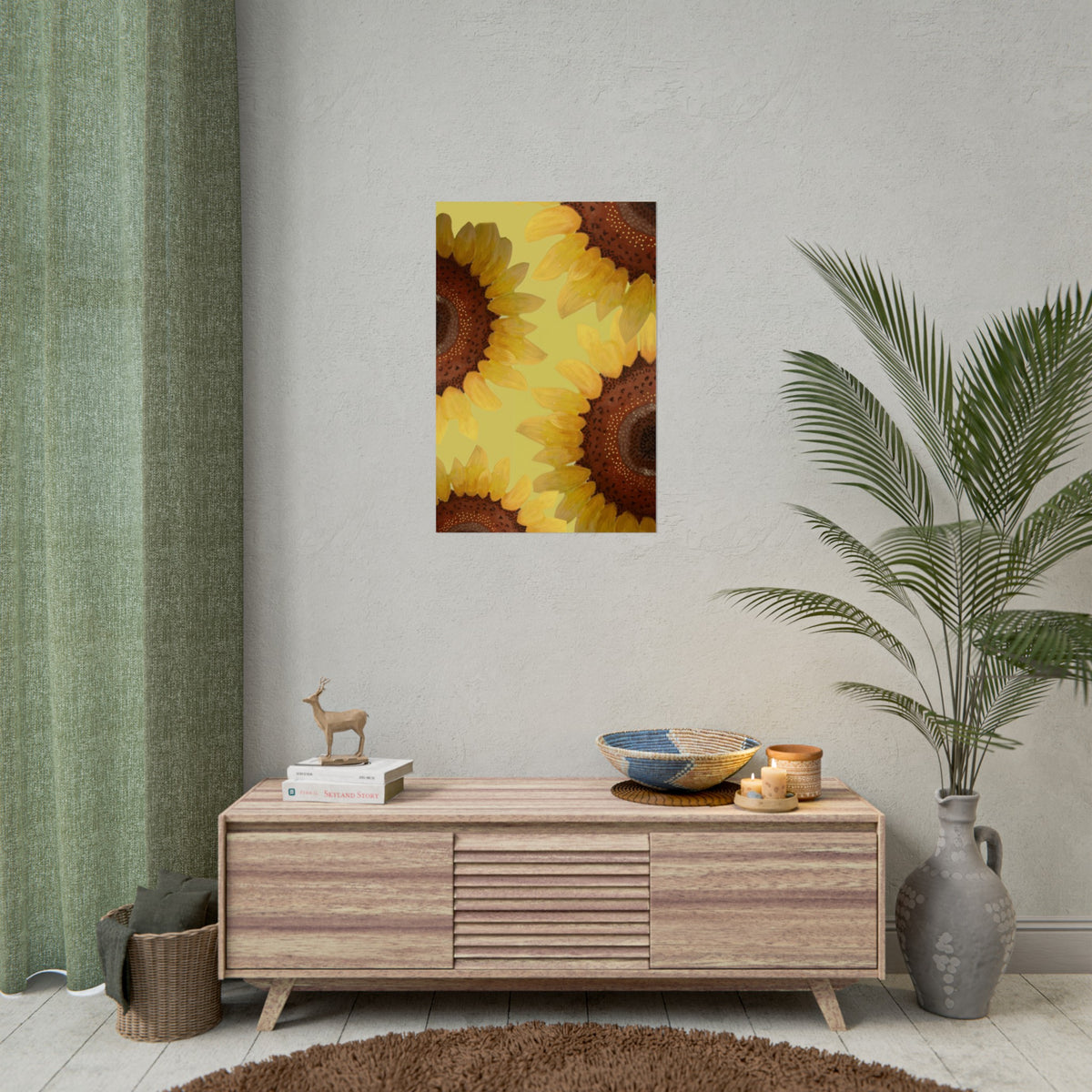 MY SUNFLOWER PRINT