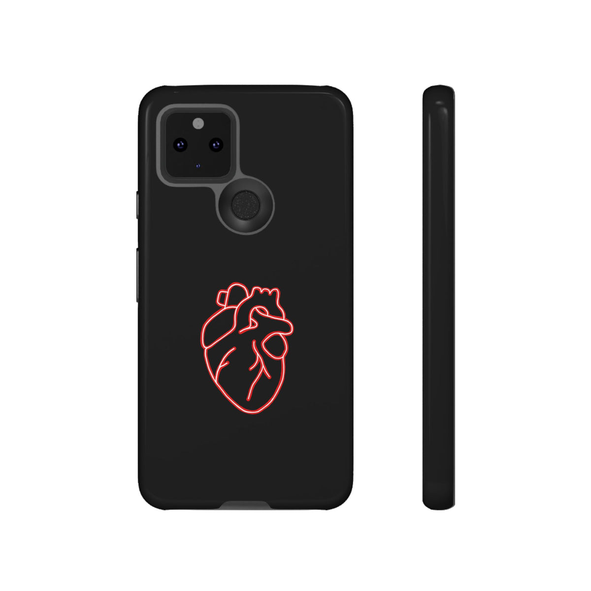 RED NEON HEART
