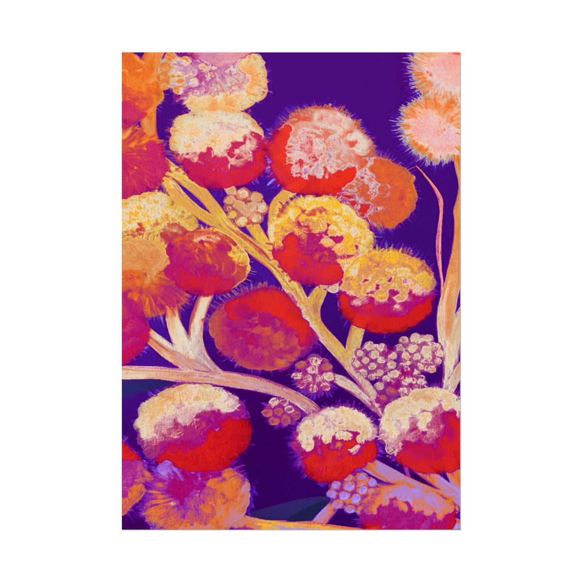 SUNSET FIREWORKS PRINT