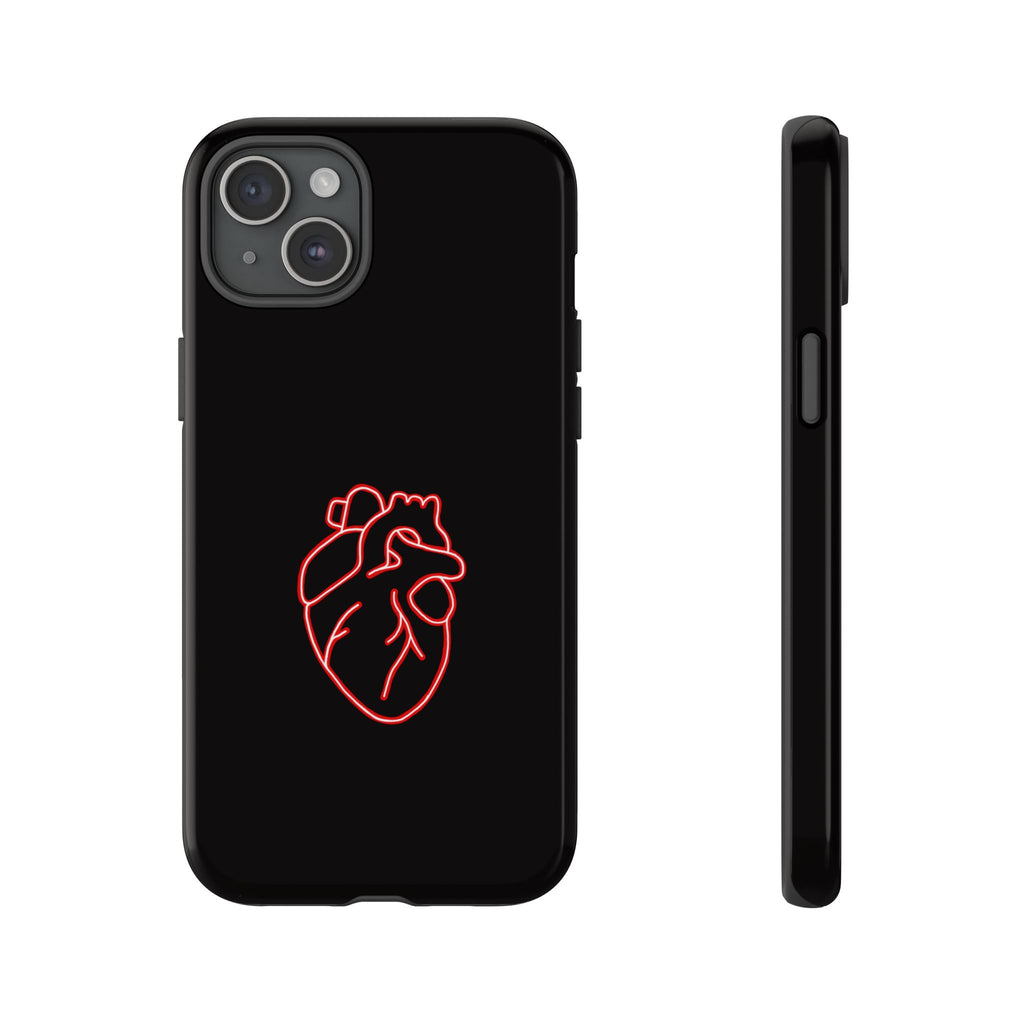 RED NEON HEART