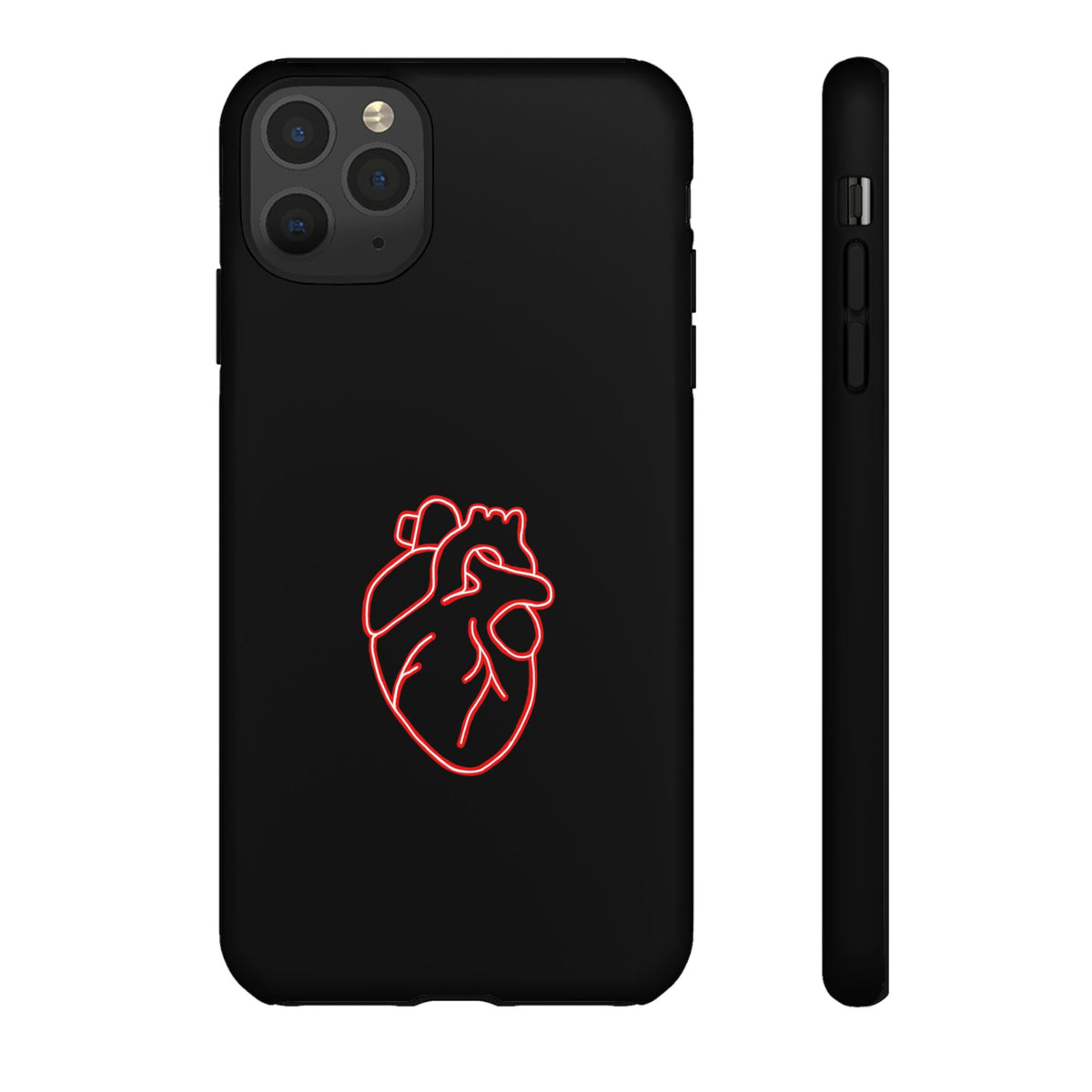 RED NEON HEART