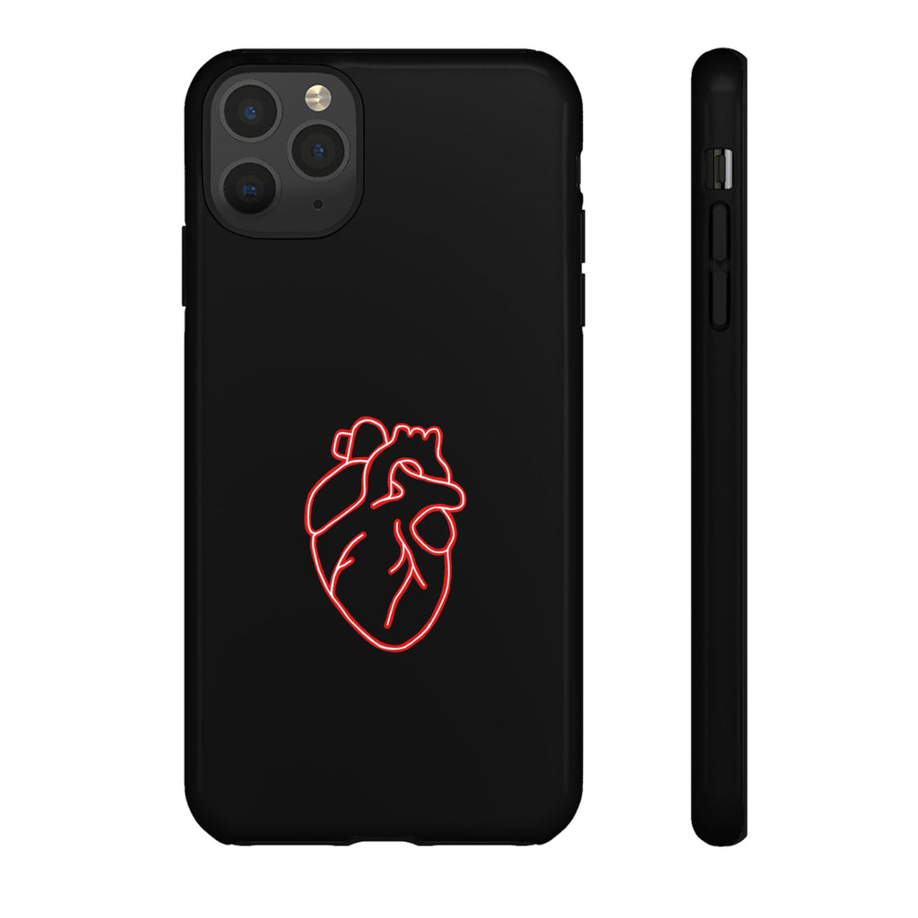 RED NEON HEART