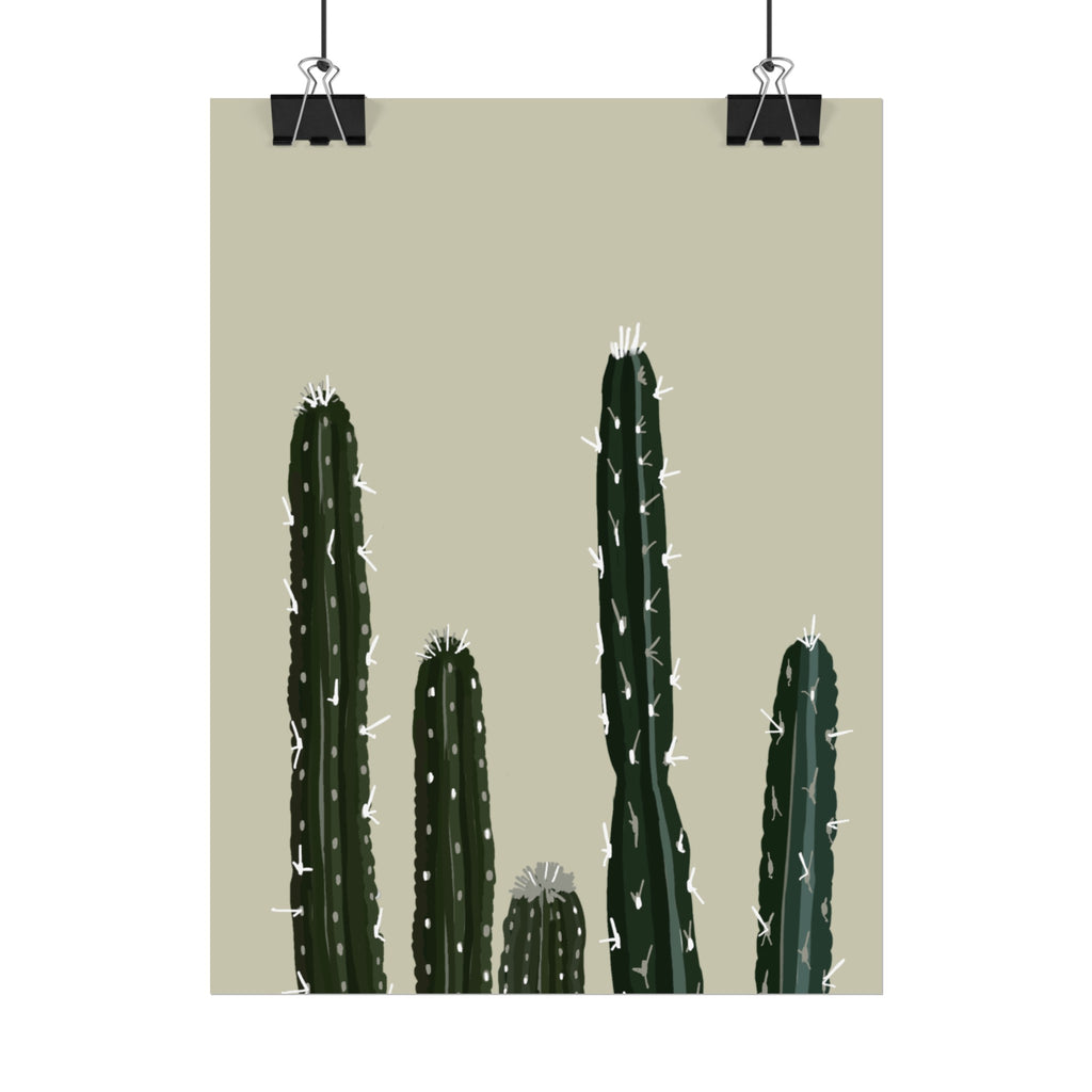 CACTUS CREAM PRINT
