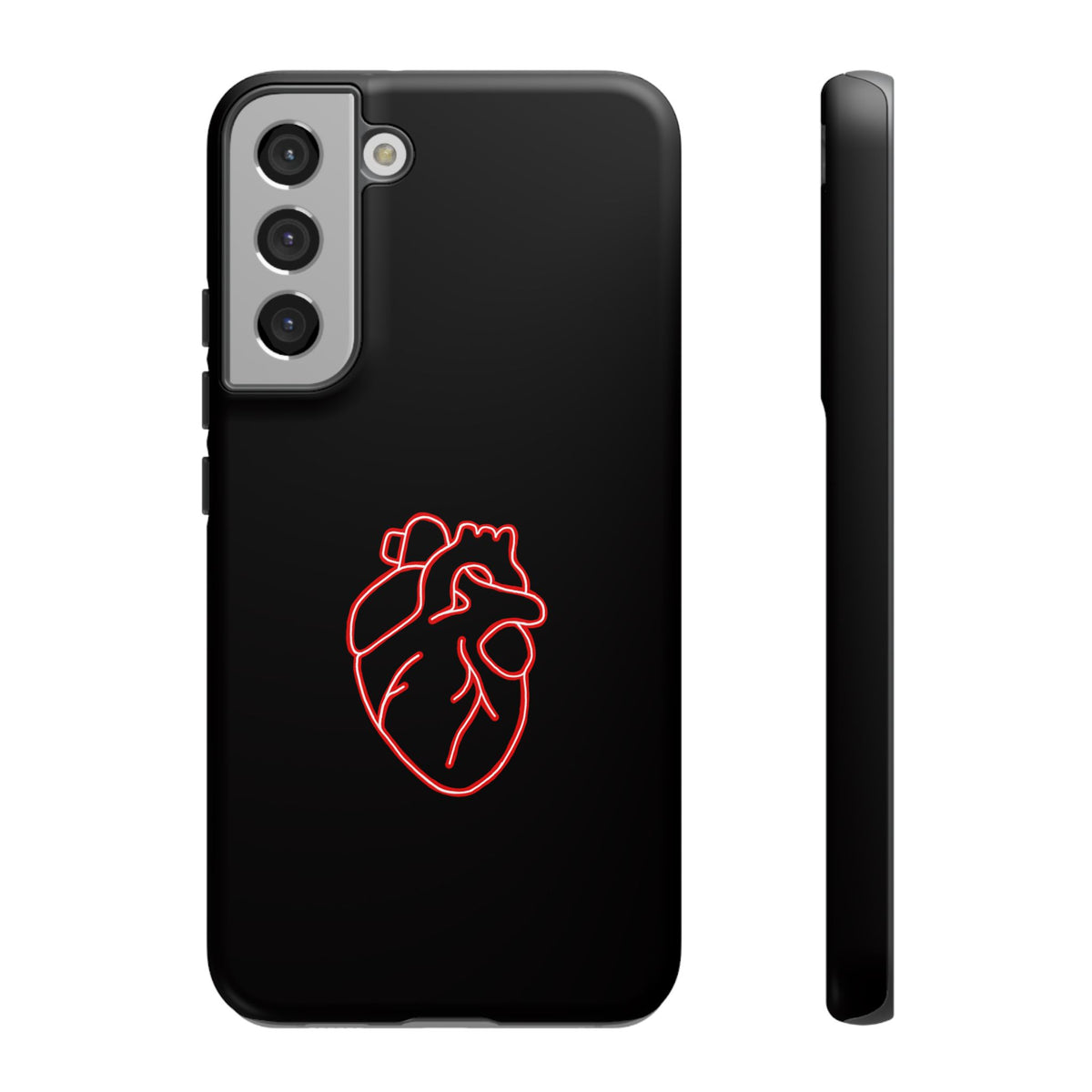 RED NEON HEART