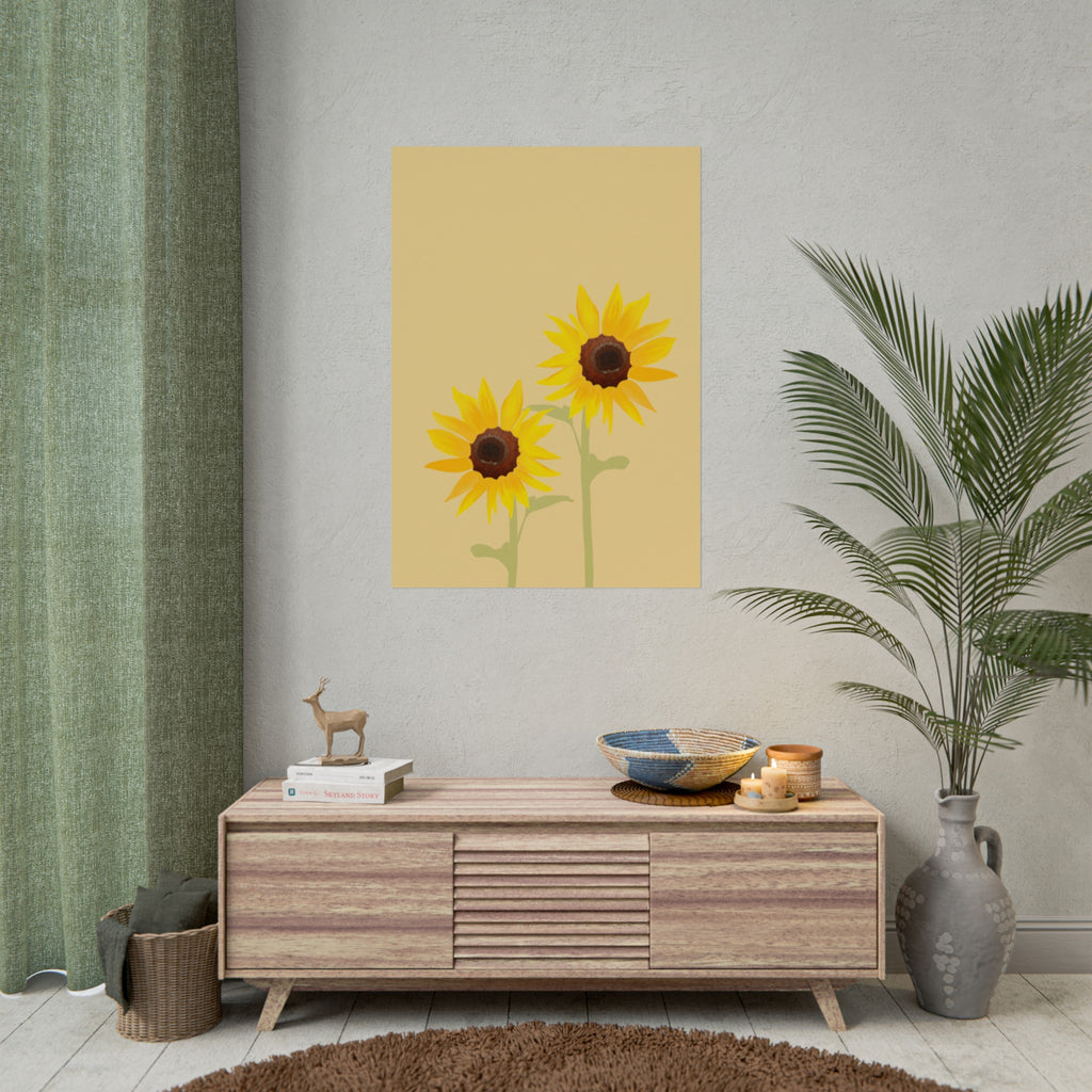 SUNFLOWER PATCH PRINT