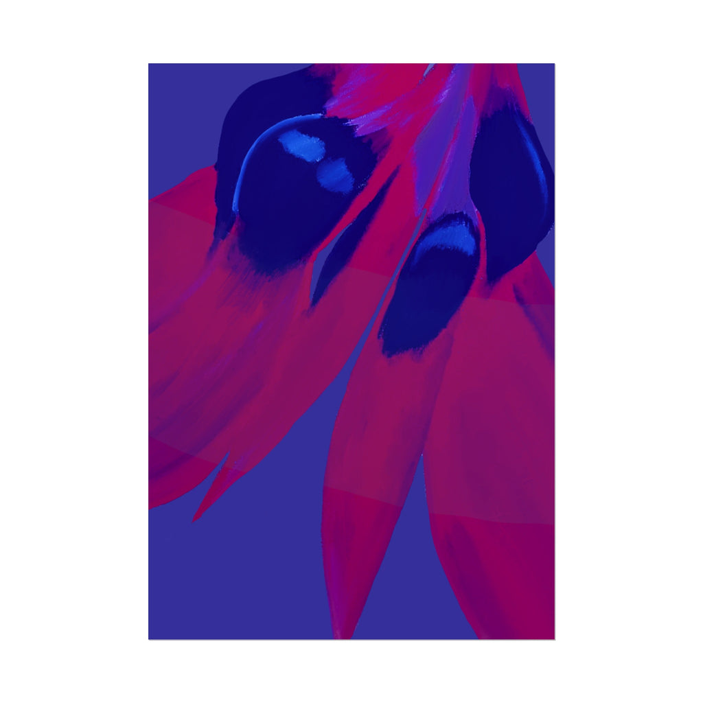 SUNSET DESERT PEA PRINT