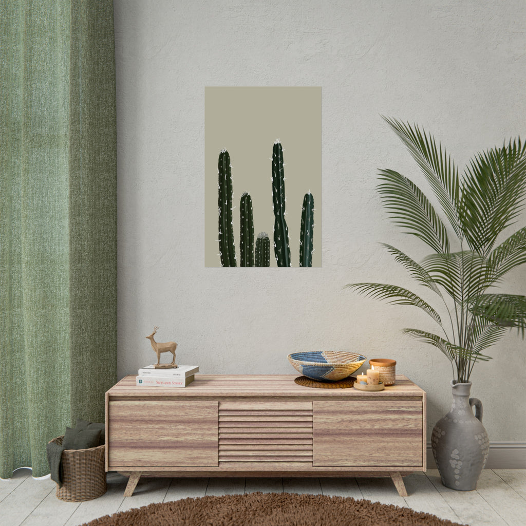 CACTUS CREAM PRINT