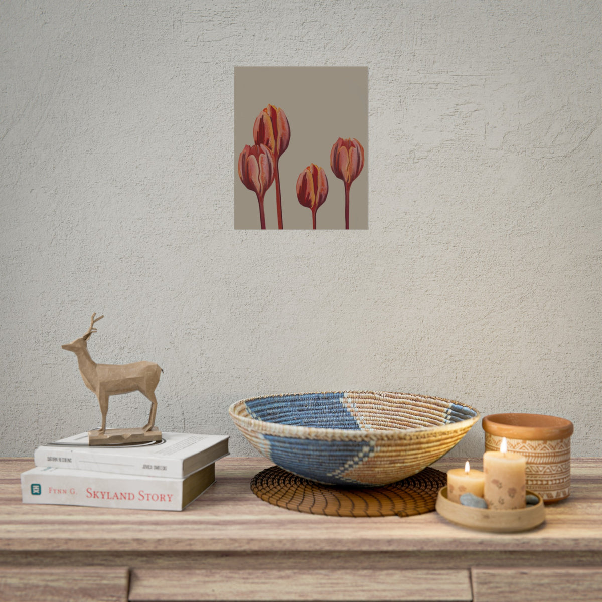 TULIPS PRINT